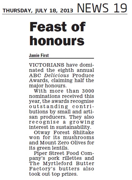 ABC Delicious Produce Awards