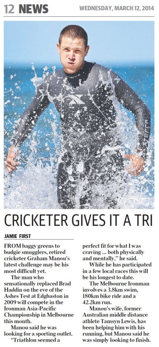 Ironman Graham Manou