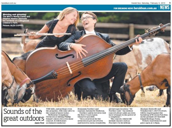 Herald Sun - MSO Article (Print)