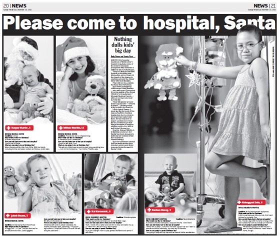 Herald Sun - Royal Children's Hospital Article (Print)