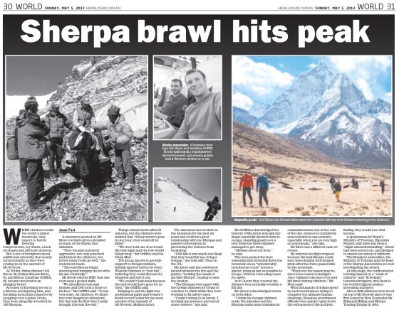 Mt Everest Brawl