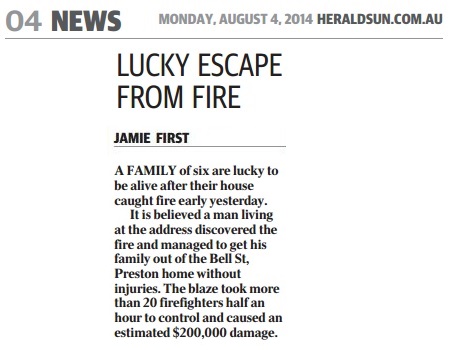 Six Escape Fire
