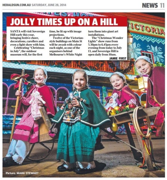 Sovereign Hill Wonder Lights