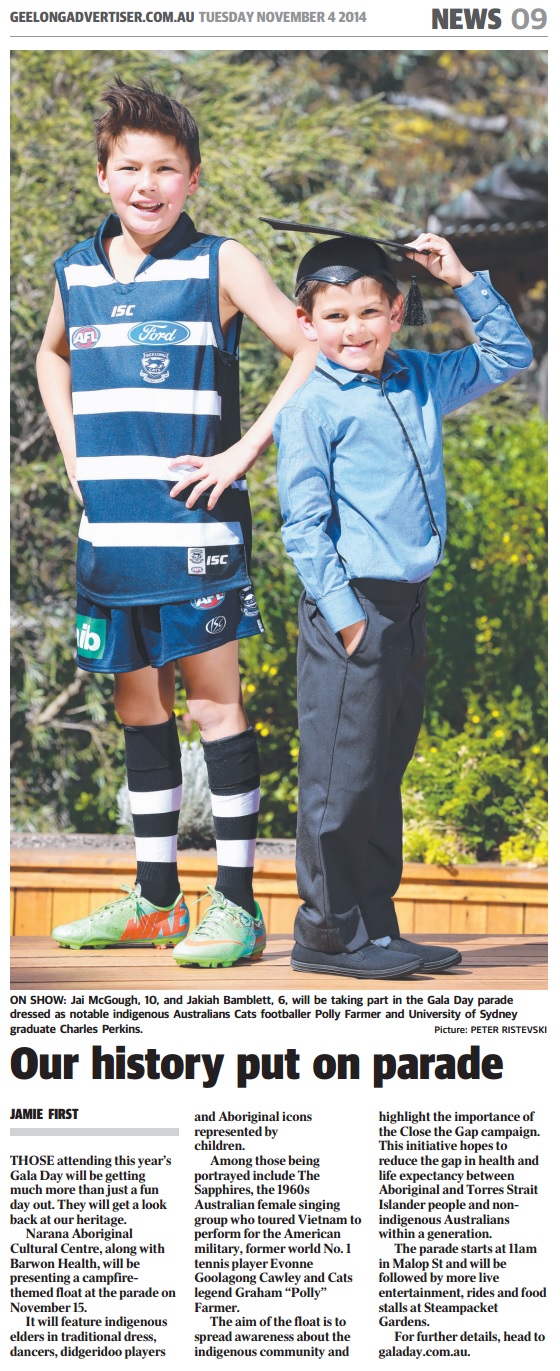 Gala Day - Aboriginal Float