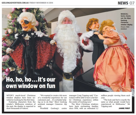 Myer Christmas Windows