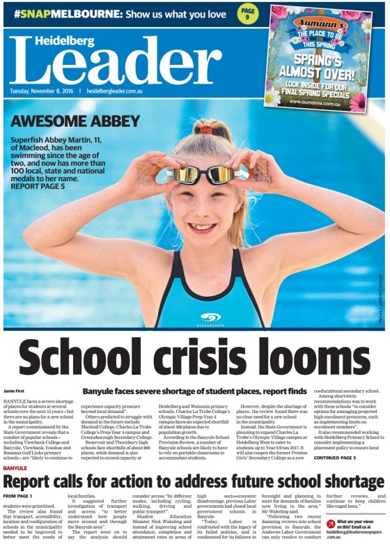 Banyule School Report