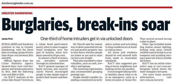 Greater Dandenong Crime Stats