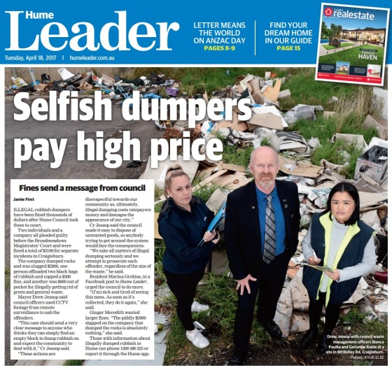 Hume Rubbish Dumping