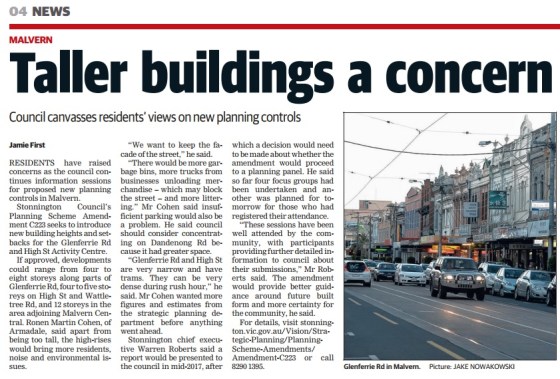 Malvern Planning Control